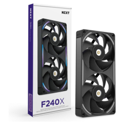 Alternative view of NZXT F240X RGB SINGLE-FRAME