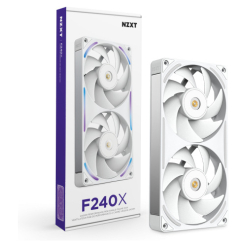 Alternative view of NZXT F240X RGB SINGLE-FRAME BL