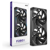 NZXT F280X RGB SINGLE-FRAME NEGRO - Imagen 2