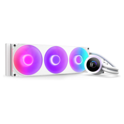NZXT Kraken Plus 360 RGB Procesador Sistema de refrigeración líquida todo en uno Blanco 1 pieza(s)