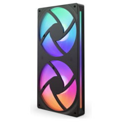 Alternative view of NZXT RF-U24HF-B1 sistema de refrigeración para ordenador Carcasa del ordenador Ventilador Negro