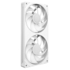NZXT RF-U24HF-W1 sistema de refrigeración para ordenador Carcasa del ordenador Ventilador Blanco - Imagen 6