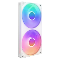 NZXT RF-U24HF-W1 sistema de refrigeración para ordenador Carcasa del ordenador Ventilador Blanco
