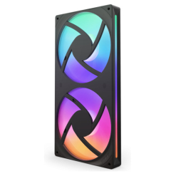 Alternative view of NZXT RF-U28HF-B1 sistema de refrigeración para ordenador Carcasa del ordenador Ventilador Negro 1 pieza(s)