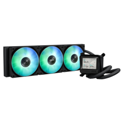 Alternative view of SISTEMA DE REFRIGERACION LIQUIDA ASUS PARA CPU MAX GAMING LC 360 ARGB LCD (WHITE BOX)