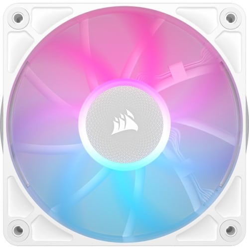 Ventilador Caja Corsair iCUE LINK RX120 RGB | PWM 120mm Pack x3 Blanco - Hardware y Componentes Gaming