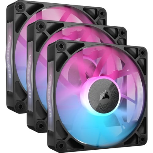 Ventilador Caja Corsair iCUE LINK RX120 RGB | PWM 120mm Pack x3 Negro - Hardware y Componentes Gaming