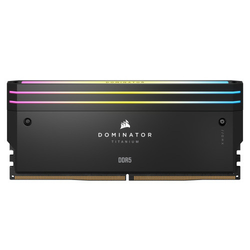 Corsair Dominator Titanium RGB Black XMP Memoria RAM DIMM 64GB Kit 4x16GB DDR5 6400MHz CL32 - Hardware y Componentes Gaming