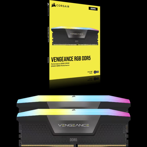 Corsair Vengance RGB Black Memoria RAM DIMM 32GB Kit 2x16GB DDR5 6800MHz CL40 - Hardware y Componentes Gaming