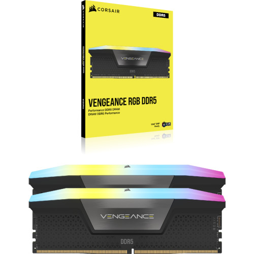 Corsair Vengance RGB Black Memoria RAM DIMM 48GB Kit 2x24GB DDR5 7000MHz CL40 - Hardware y Componentes Gaming