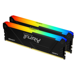 Kingston FURY Beast RGB Black XMP Memoria RAM DIMM 32GB Kit 2x16GB DDR4 3200MHz CL16 - Hardware y Componentes Gaming