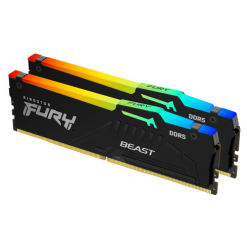 Kingston FURY Beast RGB Black Memoria RAM DIMM 32GB Kit 2x16GB DDR5 5600MHz CL36 - Hardware y Componentes Gaming
