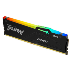 Kingston FURY Beast RGB Black XMP Memoria RAM DIMM 8GB DDR5 5600MHz CL40 - Hardware y Componentes Gaming
