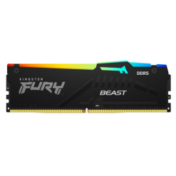 Kingston FURY Beast RGB Black XMP Memoria RAM DIMM 8GB DDR5 5600MHz CL40 - Hardware y Componentes Gaming