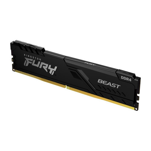 Kingston Memoria FURY Beast Black XMP RAM DIMM 8GB DDR4 3200MHz CL16 - Hardware y Componentes Gaming
