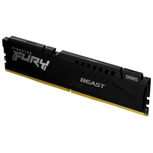 Kingston FURY Beast Black XMP Memoria RAM DIMM 8GB DDR5 6000MHz CL30 - Hardware y Componentes Gaming