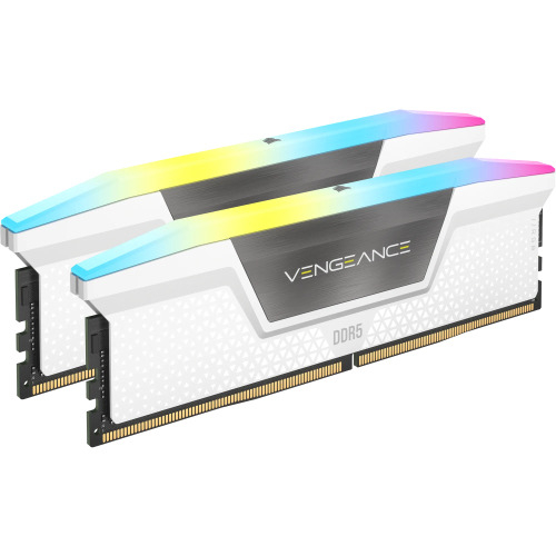 Corsair Vengance RGB White Memoria RAM DIMM 32GB Kit 2x16GB DDR5 6000MHz CL30 - Hardware y Componentes Gaming