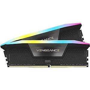 Corsair Vengance RGB Black Memoria RAM DIMM 32GB Kit 2x16GB DDR5 6000MHz CL38 - Hardware y Componentes Gaming