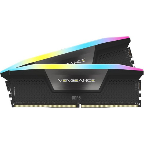 Corsair Vengance RGB Black Memoria RAM DIMM 32GB Kit 2x16GB DDR5 6000MHz CL38 - Hardware y Componentes Gaming