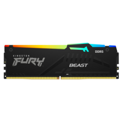 Kingston FURY Beast RGB Black XMP Memoria RAM DIMM 16GB DDR5 6400MHz CL32 - Hardware y Componentes Gaming
