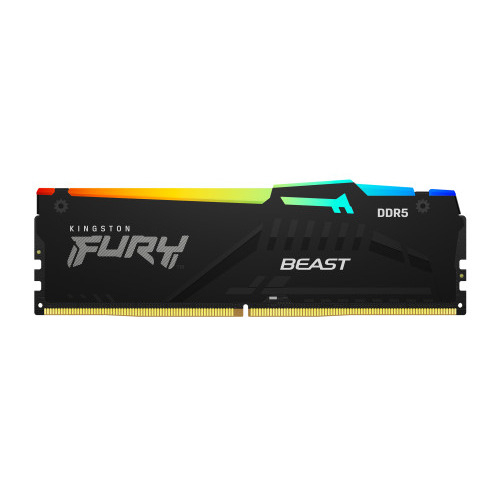 Kingston FURY Beast RGB Black Memoria RAM DIMM 16GB Kit 2x8GB DDR5 6000MHz CL30 - Hardware y Componentes Gaming