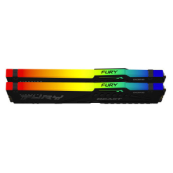 Kingston FURY Beast RGB Black Memoria RAM DIMM 32GB Kit 2x16GB DDR5 6000MHz CL30 - Hardware y Componentes Gaming
