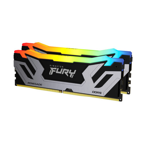 Kingston FURY Renegade RGB Silver XMP Memoria RAM DIMM 48GB Kit 2x24GB DDR5 8400MHz CL40 - Hardware y Componentes Gaming