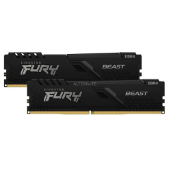Kingston FURY Beast Black XMP Memoria RAM DIMM 64GB Kit 2x32GB DDR4 3200MHz CL16 - Hardware y Componentes Gaming